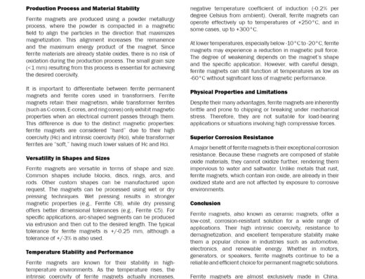 01 U.S. Magnet Supplier